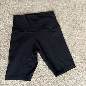 Lululemon Align Black Bike Shorts 8”